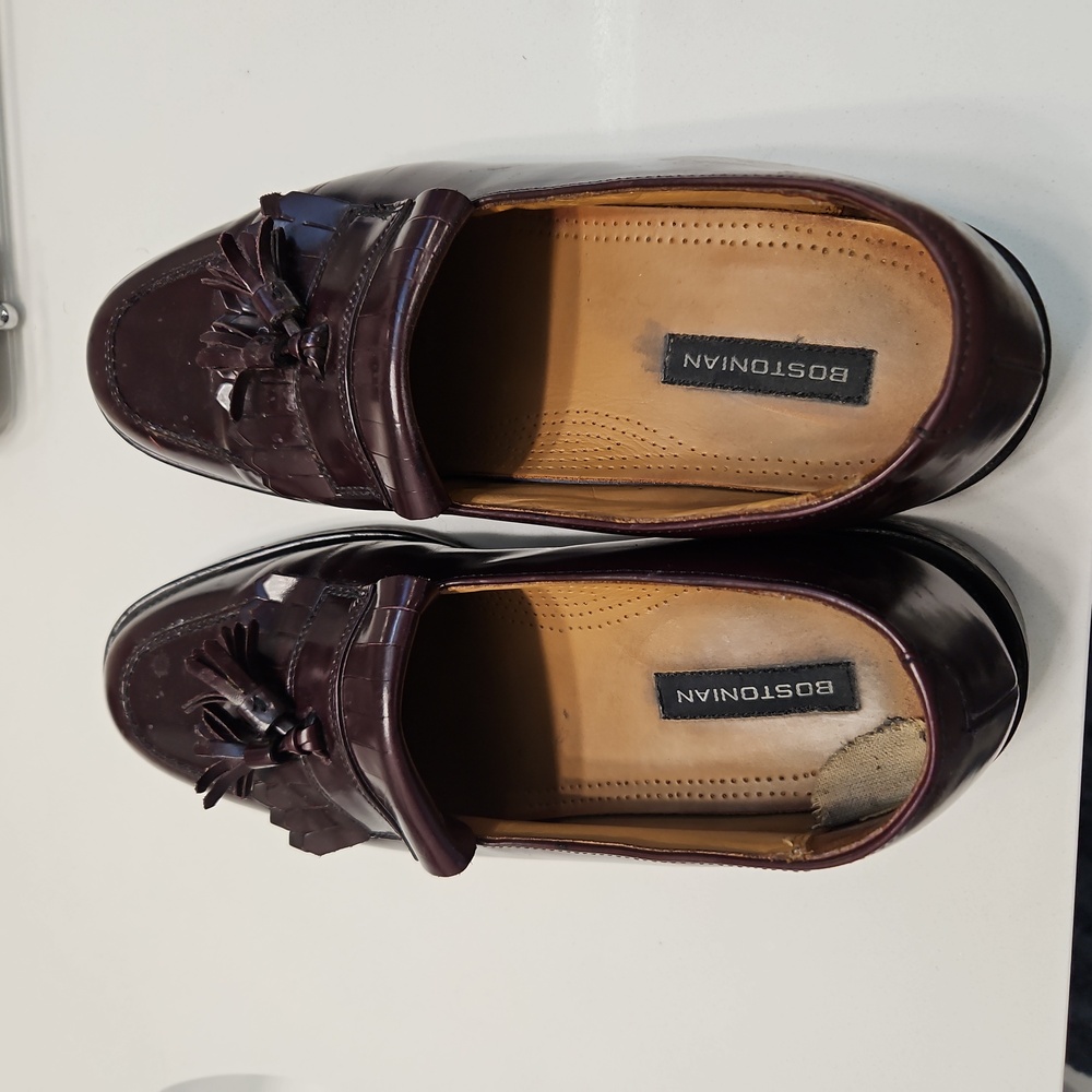 Bostonian Classics First Flex Tassel Wing Tip Mens Loafer 9 usa Shoe 50,00 $US